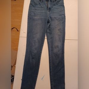 Kendall + Kylie Blue Stretchy Skinny Jeans, Size 28